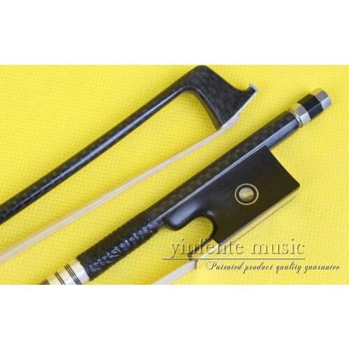New High Quality 1pcs Carbon fiber 4/4 Violin Bow Style bone Straight 92+1