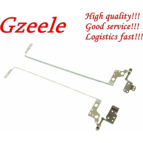 GZEELE new Laptop LCD Hinge For Lenovo ideapad 310-15 310-15ISK 310-15ABR AM10T000120 AM10T000220 Left Right LCD screen hinges