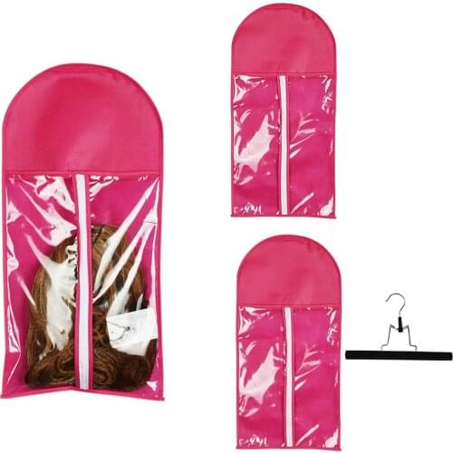 Hair Extensions Wig Storage Bag Holder Case Dustproof Organizer Wigs Pouch Packing Bags Wig Storage Bag