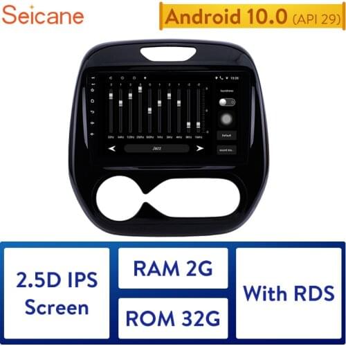 Seicane 9" Android 10.0 Head Unit GPS Car Player For 2011-2016 Renault Captur CLIO Samsung QM3 Auto A/C support DVR OBDII RDS