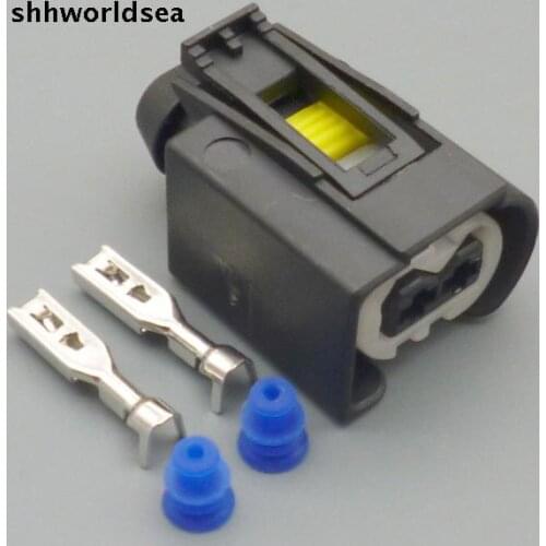 Shhworldsea 2 Pin Auto Sealed 09441261 Female Connector 09 4412 61 0 Housing Waterproof For VW BMW