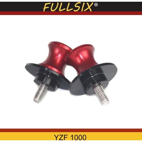 Motorcycle M6 Swingarm Spool sliders stand screws For Yamaha YZF 1000 1997 With YZF 1000 logo