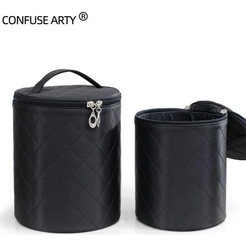 Storage bag home travel skin care package simple waterproof cosmetic bag large capacity multi - functional barrels Suitcases