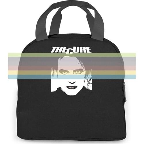 The Cure / Robert Smith - NEW custom design I maker design your own cool women men Portable insulated lunch bag adult