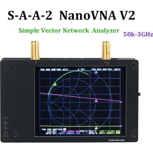 NanoVNA V2 3G Vector Network Analyzer Antenna Analyzer 50kHz-3GHz For Shortwave HF VHF UHF