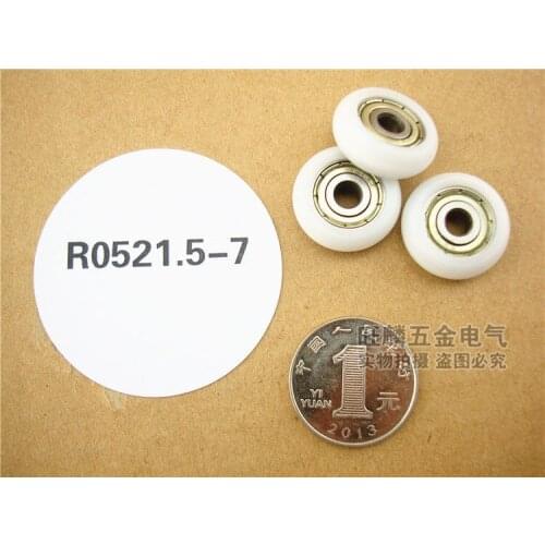 High quality polyformaldehyde POM coated ball bearings 625zz embedded bearing Total Diamater: 5*21.5*7mm