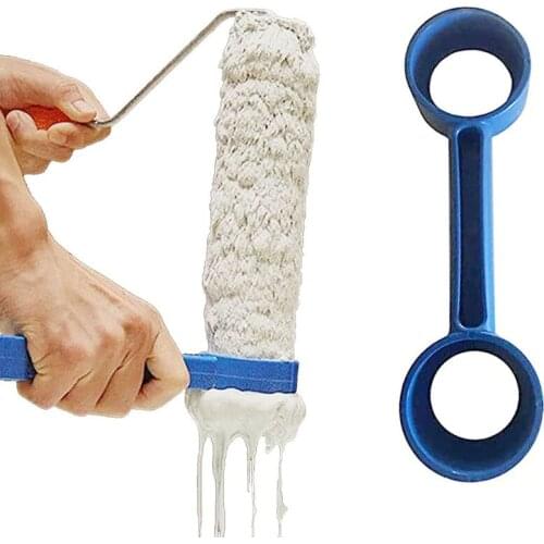 1pc Paint Roller Sleeve Cleaner Saver Spinner Brush Decoration roller paint wrench Hand Cleaning Tool Universal Home Accessories