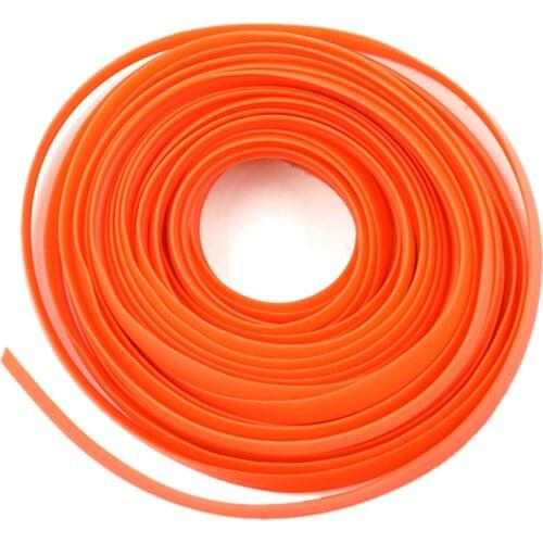 5M Rubber Car Door Edge Guard Strip Flexible Interior Decorative Sticker Line Scratch Protector Styling Moulding Trim Strip