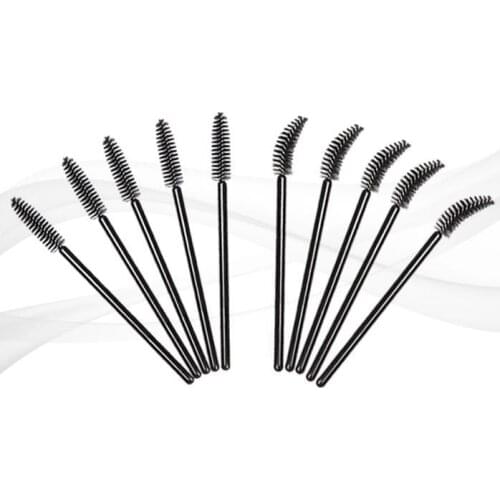 50pcs eyelash brushes eyebrow comb mascara brush eyebrow brush Brushes