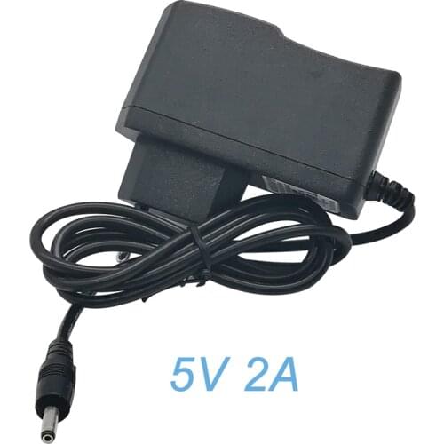 Power Supply DC 5V 2A Power Adapter Lighting Led Strip Lamp Universal AC 110-240V Wall Charger Adaptor for Android TV Box