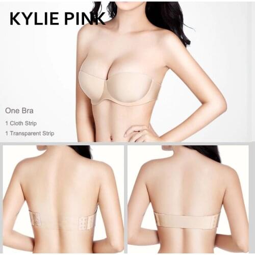 Womens Strapless Bras for Wedding Dress Invisible Underwear Small Breast Female Backless Lingerie Intimates Uplift Brassiere