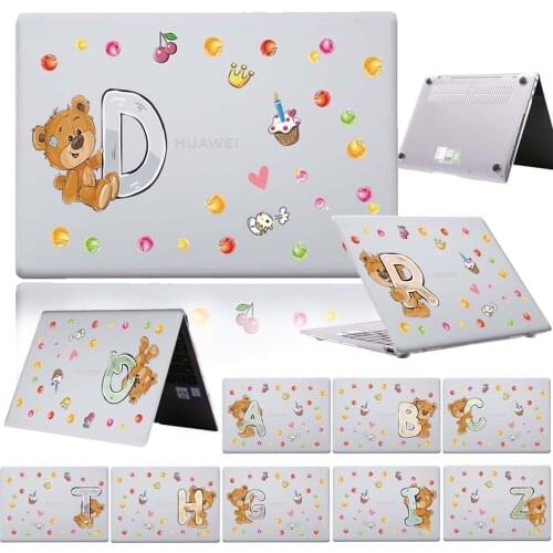 Letter Series Laptop Case for Huawei MateBook (D14/D15)/MateBook 14/MateBook Pro 16.1 High-quality Hard Shell Protective Sleeve
