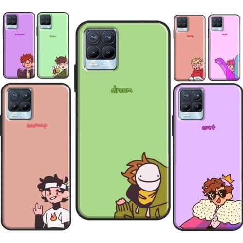 Dream Smp Case For OnePlus 9 Pro 7 8 T Nord Cover For OPPO Realme C3 C11 C15 C21 GT Neo 6 7 8 Pro