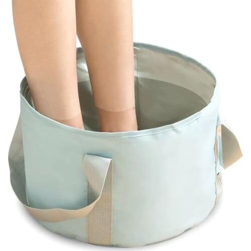 Travel Foldable washbasin sauna inflatable spa Foot Bath folding basin Outdoor Washing Basin Camping Bucket