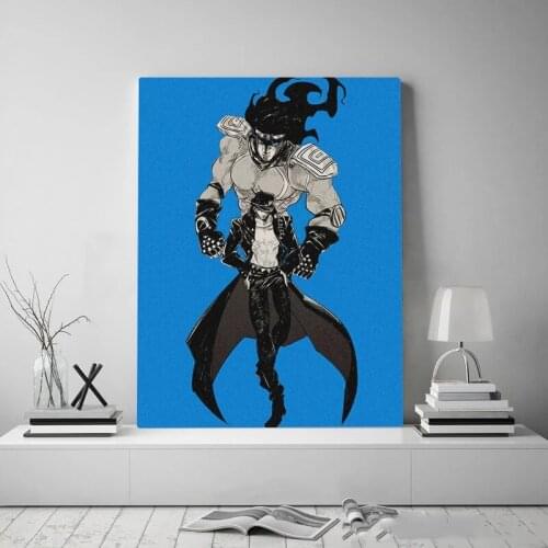 Jotaro Kujo Star Platinum Anime Home Decoration Painting Wall Art HD Print Modern Poster Canvas Cuadros Modular Picture For Gift