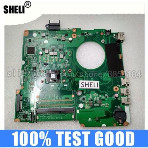 SHELI For HP 15 15-f272wm 15-F notebook pc laptop Motherboard mainboard with N3050 CPU DA0U8CMB6B0 828163-601 828163-001 test ok
