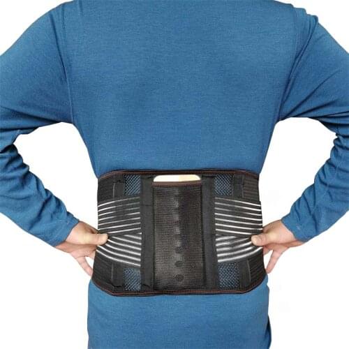 Medical Back Brace Waist Belt Spine Super Support Men Women Breathable Lumbar Corset Orthopedic Posture Corrector Pain Relief