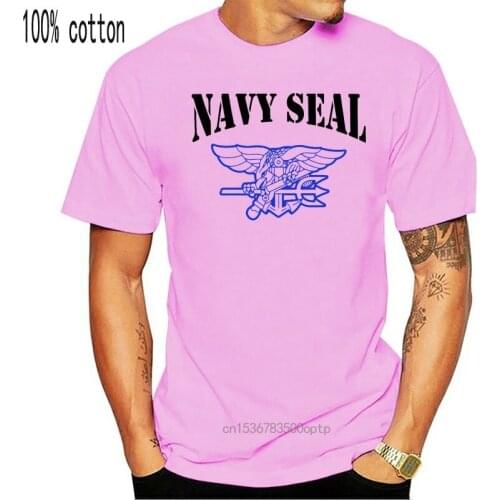 2020 New Hot Sale T-shirt New NAVY SEAL logo Men Funny t-shirt New Arrival Short Sleeve Fashion Top Tees