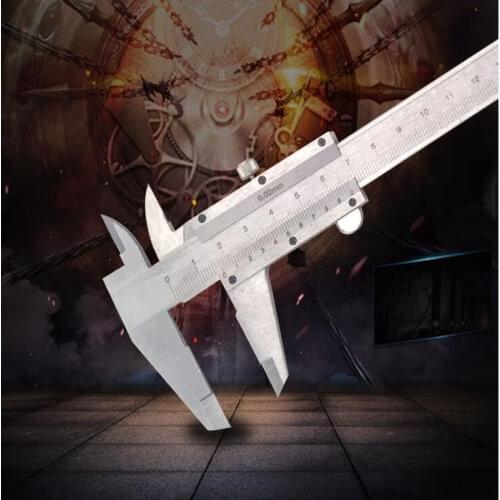 Stainless Steel Electronic Digital Display Vernier Caliper 6 Inch 150mm Metal Scale Vernier Caliper Micrometer Measurement Tool