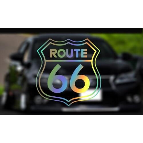Modern 66 Route Wall Sticker Home Decoration Vinyl Stickers For Baby Kids Rooms Decoration Accessories Car Stickers