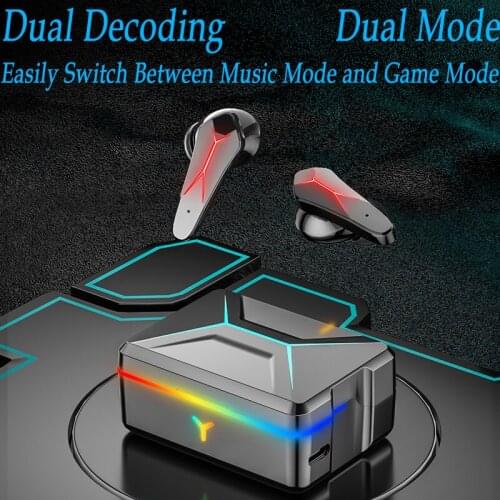 ZUIDID Bluetooth 5.1 Headphone 9D Stereo Sports Trend Waterproof Wireless Earphone 2000mAh Charging Box Earbuds With Microphon