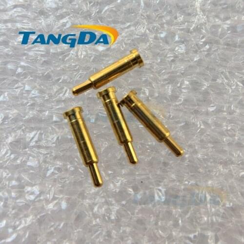 Tangda 1000pieces 2*7.5mm D 2*7.5 spring probe PCB test pin High current Guide locating pin Pogo pin for charging connector A