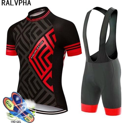 Cycling Jersey Set 2021 Team Ropa De Ciclismo Cycling Clothing Bike Cycling Bib Shorts Men Bike Jersey Set Maillot Ciclismo