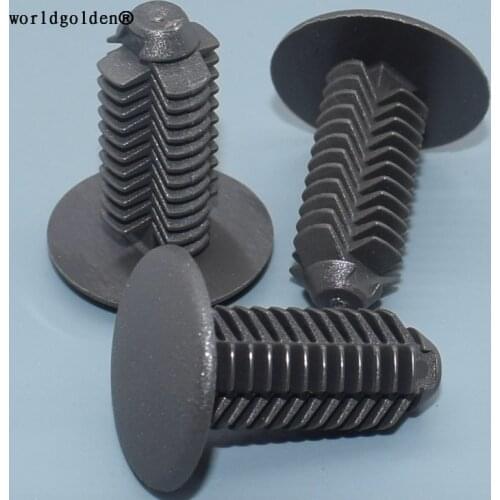 Worldgolden 100pcs auto clips Retainer clip grey color