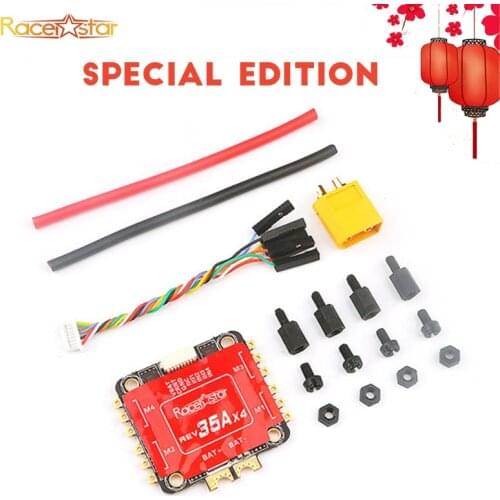 Special Edition Racerstar REV35 35A BLheli_S 3-6S 4 In 1 ESC Built-in Current Sensor for RC Racer Racing FPV Drone Spare Parts
