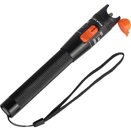 10KM VFL red light pen Optic Light Source fiber cable tester FC,SC,ST Universal 10mW visual fault locator 650+10nm Wavelength