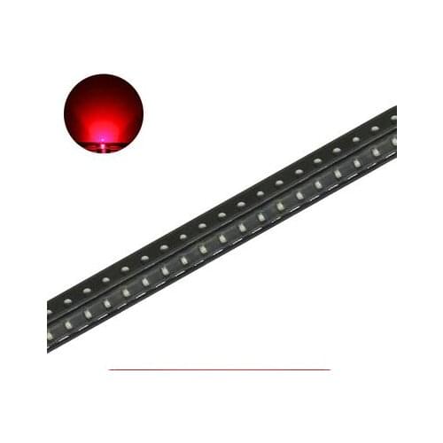 100pcs/lot 0603 SMD LED Highlight Light-emitting Diode red/blue/yellow/green/white/orange