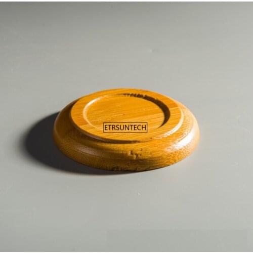 100pcs Tea Coffee Cup Pad Placemats Decor Wood Coasters Durable Heat Resistant Square Drink Mat Tool