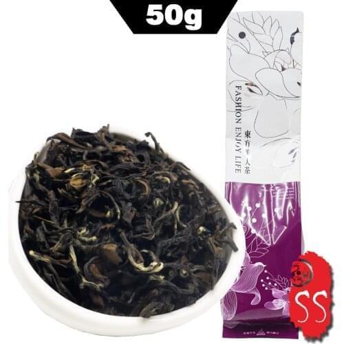 2021 Oriental Beauty , Eastern Beauty Bai Hao White Tip Oolong Chinese Tea Pengfeng Cha 50g