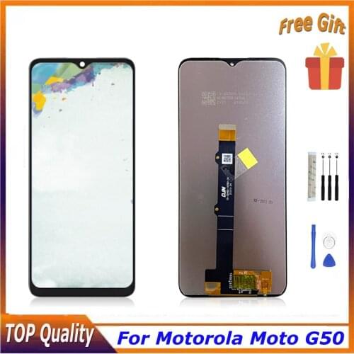 6.5" AAA+ Quality For Motorola Moto G50 LCD Display Touch Screen Replacement Digitizer Assembly XT2137-1 XT2137-2 Repair Tools