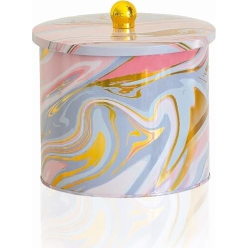 House EF146-I0 Metal Round Box 175x155mm Knob Handle 3.9 lt