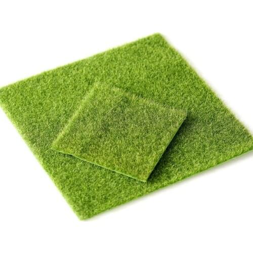 Mini Artificial Plant Wall Lawn 30x30 Carpet Plastic Artificial Balcony Green Lawn Grass Mat Green Artificial Lawns Turf Carpets