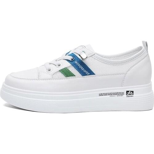 Round Toe Platform Low-Top Shoes, Lace-Up Color Matching Shoes Women, Platform WomenS Shoes