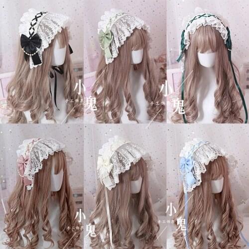 Lolita Hand Made Lace Hair Band BNT Hair Band Lo Mother Hair Accessories Multi-color