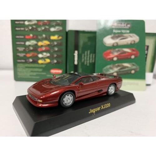 KYOSHO 1/64 Jaguar XJ220 Collect die casting alloy trolley model