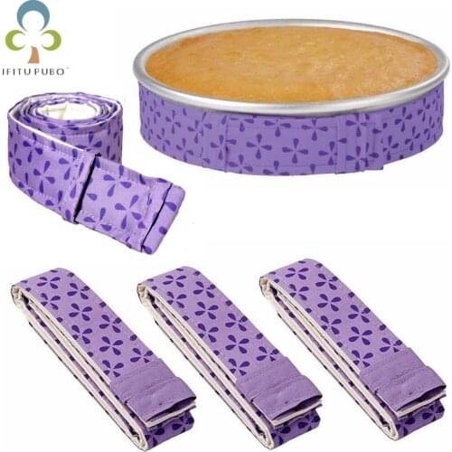 Baking Tray Protection Cake Pan Strips Bake Even Strip Belt Moist Level Decorat Tools Protect Banding Cloth Kitchen Gadgets ZXH
