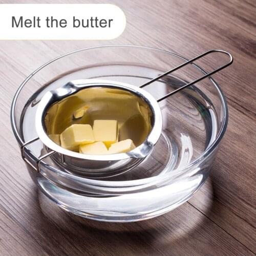 Melting Pot Portable 201 Stainless Steel Chocolate Butter Melting Pot Pan Kitchen Milk Bowl Boiler Cooking Accessories