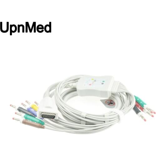 Compatible EKG Medical accessories for Burdick 10 lead EKG cable,Banana types, Standard IEC