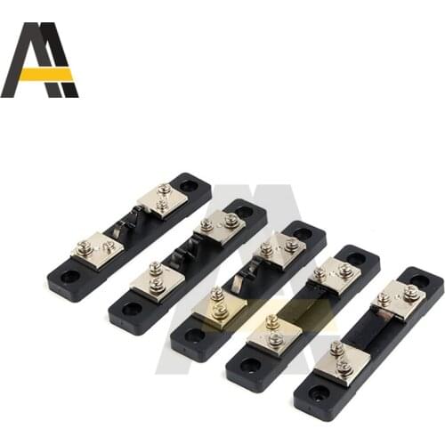 External Shunt FL-2 10-50A 75mV Current Meter Shunt Resister for Digital Voltmeter Ammeter Wattmeter Meter
