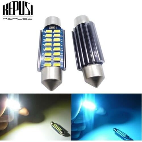 2x Canbus Error Free Led 31mm 36mm 39mm 41mm 3014 SMD DE3175 C5W C10W SV8.5 Automobiles Car Led Light Lamp No Polarity