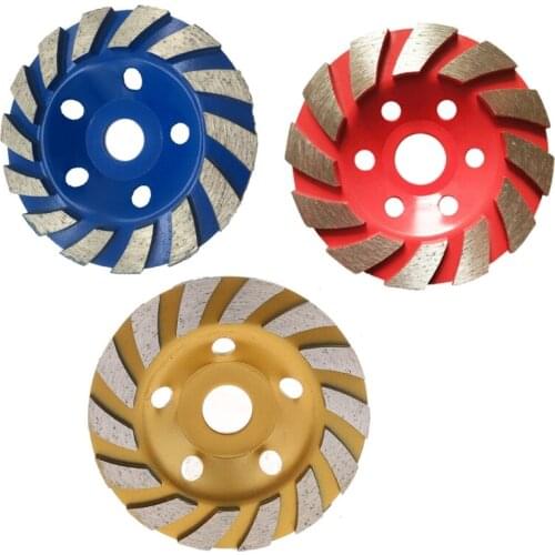125mm Diamond Grind Cup Segment Grinding Wheel Disc Marble Concrete Granite Stone for Angle Grinder