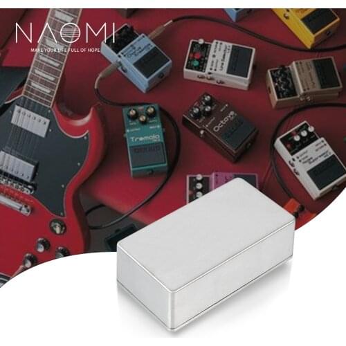 NAOMI Diecast Aluminum Enclosures Effects Pedal Enclosure For Guitar Effect Cases Holder 115*65*34mm Size
