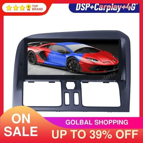 For Volvo XC60 2009-2016 RHD Android 10 Car Multimedia Player Rdio Tape Recorder Head unit Auto GPS Navigation Head Unit Stereo