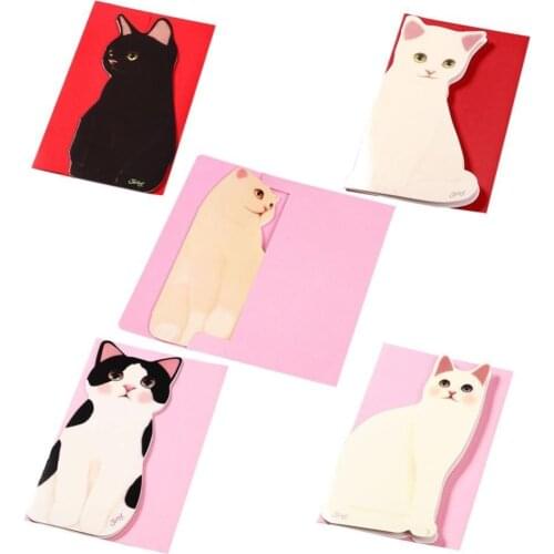 Folding Greeting Card High Quality Cute Cat Birthday Christmas Cards Envelope Writing Paper Stationery Gifts Wholesale Price