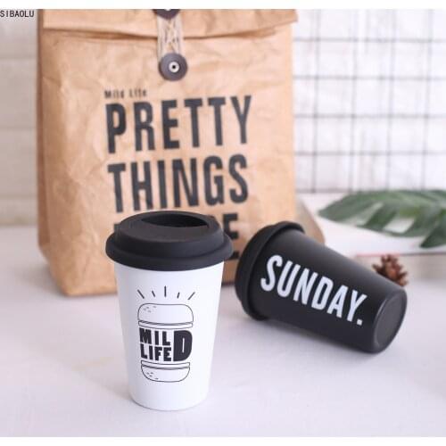 Stainless Steel Coffee Mug With Cover Large Capacity Portable Travel Necessory Milk Coffe Cup Suitabble For Office