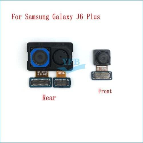 Rear&front Camera Module For Samsung J4 Plus J410 / J6 Plus J610 2018 Small Camera Module Flex Cable